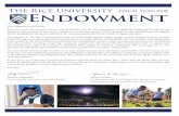 Rice Management Company - Midtown Innovation …...Rice University’s endowment returned 12.4% for the fiscal year ending June 30, 2018. The endowment ended the fiscal year with a