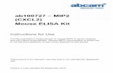 (CXCL2) ab100727 – MIP2 Mouse ELISA Kit - Abcam · Discover more at 2 INTRODUCTION 1. BACKGROUND Abcam’s MIP2 Mouse Human ELISA (Enzyme-Linked Immunosorbent Assay) kit is an in