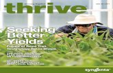 thrive Growing Together 3Q | 2017 · thrive Growing Together >>> 3Q | 2017 ... Thrive is produced quarterly for a nationwide agricultural audience. Its purposes are to update readers