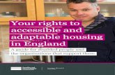 Your rights to accessible and adaptable housing in …...Your rights to accessible and adaptable housing in England Contents Section one: Private renting in England In this part of