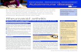 CONTINUING PROFESSIONAL DEVELOPMENT Autoimmune diseases · CONTINUING PROFESSIONAL DEVELOPMENT Autoimmune diseases ... overview of the information required to provide comprehensive