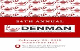 Denman 19 program PROGRAM 2.pdf · demonstrate the unrivaled academic and scientific prowess that advances Ohio State’s position as a 21st century public research university. These
