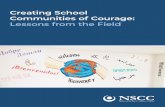 Creating School Communities of Courage: Lessons from the Field€¦ · Creating School Communities of Courage - Lessons from the Field December 2018 | 5 INTRODUCTION As the nation