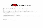 Red Hat Enterprise Linux Oracle Tuning Guide...Red Hat Enterprise Linux 5 Tuning and Optimizing Red Hat Enterprise Linux for Oracle 9i and 10g Databases Performance tips and guidelines