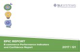 EPIC REPORT - SLI Systems · The SLI Systems EPIC Report includes: 1. Respondent Overview: Company, level, role, regions, channels, sales and SKUs 2. Confidence and Performance Indicators:
