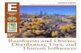 E.5.e.–Rainforests and Desert: Distribution, Uses, and Human Influences… · 2018-06-20 · 2 CALIFORNIA EDUCATION AND THE ENVIRONMENT INITIATIVE I Unit E.5.e.I Rainforests and