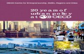 20 years of urban policy at - OECD.org - OECD · 20 years of urban policy at OECD Centre for Entrepreneurship, SMEs, Regions and Cities. 2 ... 90 MN 45 18 0 MN 90 1% 1.31% 1.88% 1.19%