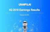 4Q 2018 Earnings Resultsfilecache.investorroom.com/mr5ir_rong360/147/download/JT... · 2019-02-25 · 3 Credit card volume which we generate revenues from, ... Loan Applications2