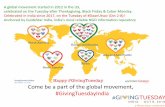 Come be a part of the global movement, #GivingTuesdayIndia · 2019-07-04 · This also happens to be Dussehra! Image & data from: Sattva’s report on Everyday Giving in India Report