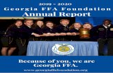 Annual Reportga.wieghatgraphics.com/docs/12219_2019 -2020 Georgia FFA...The 13th Annual Blue & Gold Gala was a successful fundraising event for our 73,000 Georgia FFA members. Friends