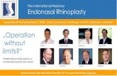 Dear Friends and Colleagues, · 2020-05-22 · Dear Friends and Colleagues, The world of rhinoplasty is undergoing important changes. On the one hand, extensive skeletal manipulations,