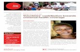 Sierra Leone: Volunteers’ contribution towards …...Sierra Leone: Volunteers’ contribution towards universal health coverage Introduction The community-based health workforce,