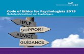 Code of Ethics for Psychologists 2015 · Het Reglement voor het toezicht beschrijft de officiële procedure als iemand een klacht indient tegen een NIP-psycholoog. Ook het reglement