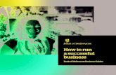 How to run a successful business - St.George Bank€¦ · How to run a successful business If you run a small business, then you know that doing so o˜fers great rewards – and a