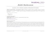 SUDA LTD: HONG KONG PRESENTATIONS - SUDA Pharma · 10/29/2015  · SUDA LTD: HONG KONG PRESENTATIONS PERTH, ... These slides have been prepared as a presentation aid only and the