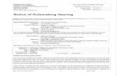 Notice of Rulemaking Hearing...2014/02/15  · Nashville, TN 37203 Air Pollution Control Division Johnson City EFO 2305 Silverdale Road Johnson City, TN 37601-2162 . Knox County Department