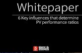 KippZonen - Whitepaper - 6 Key influences that determine PV … · analysis (PVSEC 2013) and Project Developer’s Guide, Utility-Scale Solar Photovoltaic Power Plants (IFC 2015).