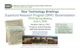 New Technology Briefings · FRTR Presents: Bioremediation Part 1 (May 29, 2020) Bioremediation Grantees (25 Projects): • Multi-Project Centers • Biogeochemical Interactions •