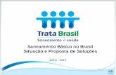 Saneamento Básico no Brasil Situação e Proposta de Soluções · 10 20 30 40 50 60 70 80 Ener O&G T & L San Tel Fonte: ABDIB - Plano Decenal de Energia Elétrica (2008-2017);Plano