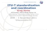 Committed to Connecting the World ITU-T ... - telecom-sync.com · 3 November 2011 Committed to Connecting the World ITU-T in a Nutshell ITU-T Product: Recommendations (= “standards”)