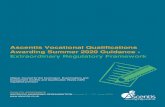 Ascentis Vocational Qualifications Awarding Summer 2020 … · 0 Version xxx Date xxx ASCENTIS AWARDING ORGANISATION Ascentis Vocational Qualifications Awarding Summer 2020 Guidance
