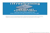 Welcome to the ITFreeTraining video on MBR and …itfreetraining.com/handouts/server/mbr-gpt.pdfWelcome to the ITFreeTraining video on MBR and GPT partition tables. A partition table