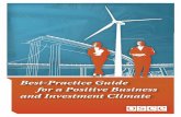 Best-Practice Guide for a Positive Business and Investment ... · – 6 – I am pleased to present the OSCE’s Best-Practice Guide for a Positive Business and Investment Climate.Th