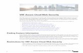 VRF-Aware Cloud Web Security - Cisco · Configuring VRF-Aware Cloud Web Security SUMMARY STEPS 1. enable 2. configureterminal 3. ipvrfvrf-name 4. exit 5. interfacetypenumber 6. ipvrfforwardingname
