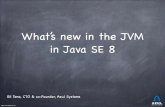 What’s new in the JVM in Java SE 8 · 2020-01-11 · What’s new in the JVM in Java SE 8 Gil Tene, CTO & co-Founder, Azul Systems ©2013 Azul Systems, Inc. About me: Gil Tene co-founder,