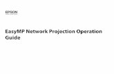 Operation Guide - EasyMP Network Projection - EasyMPfiles.support.epson.com/pdf/easymp/easymp00ng.pdfA Start EasyMP Network Projection. For Windows Click Start, select Programs (or