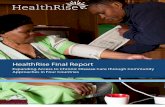 Photo Credit: Medtronic Foundation€¦ · HealthRise Final Report Page | iii ACKNOWLEDGEMENTS The HealthRise program (2014-2019) owes its success to the dedicated efforts of many