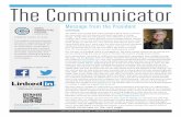 THE OFFICIAL NEWSLETTER OF GCEA The Communicator · Benjamin Franklin’s birthday (January 17.) The theme could encompass anything that symbolizes the power and importance of printed