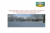 MEDUMU PAGASTA PĀ ... MEDUMU PAGASTA ATTĪSTĪBA 2017.gadā komunālās saimniecības vajadzībām tika iegādāta traktora sniega tīrīšanas lāpsta TECH PSSH 02,26, traktora birste