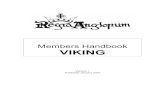 Members Handbook VIKING - Regia Anglorum  · PDF file Regia Anglorum Members Handbook - Viking MILITARY ORGANISATION . Regia Anglorum Members Handbook - Viking Bondi Odalsbondi Hauldr