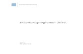 Stabiilsusprogramm 2016 - European Commission...hindamine Euroopa Komisjoni ja EL Ministrite Nõukogu poolt toimub 2016. aasta mais–juunis. Stabiilsus- ja konvergentsiprogrammide