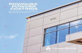 POWDURA POWDER COATINGS ... Powdura® 3000, 4000, and 5000 are designed to meet their respective American Architectural Manufacturers Association (AAMA) specifications for Organic