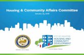 Housing & Community Affairs Committee · Remodeling 236220 Renovation 238220 HVAC Sheetrock and HVAC 7.00 RC Williams Enterprises MBE 236115 New Construction 238320 Painting 561730