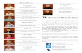 Welcome to Blessed John - Clover Sitesstorage.cloversites.com/blessedjohnxxiii/documents/0105434 - edite… · Ronnie Pinciotti, Shery Milz, Patty Jackson, Kendra Freeman, Steve &