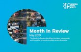 Month in Review - storage.googleapis.com · to high density housing development in Sydney’s inner-west suburbs and planning provisions set by Councils requiring ground level retail