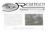 November 1935. - Regensianersamfundet · REGENSEN ' III. Nr. 40. NI REGENSIANERSAMFUNDET ORDIN R GENERALFORSAMLING afholdes L rdag den 7. December 1935 Kl. 21 paa Regensens L sestue