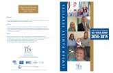 Jewish Family Services 166th Annual Report 2014 - 2015 ... · Jewish Family Services 6718 Patterson Avenue • Richmond, VA 23226 804.282.5644 • jfsrichmond.org • Mission: •