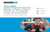 SAT Overview for Counselors - The College Board...SAT Overview for Counselors Author College Board Subject Counselors should use this brochure to learn about benefits of the SAT, free
