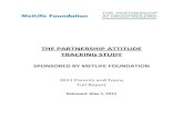THE PARTNERSHIP ATTITUDE TRACKING STUDY€¦ · Attitude Tracking Studies 2011 9 | P a g e VII. NORMALIZING MARIJUANA USE After a decade of declines in teen drug and alcohol use,