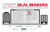 32 special advertising supplement Deal Makers2017 Deal Makers awarDs PrograM ... Brosseau, Jr. CBRE Number of transactions: 82. 34 special advertising supplement CHARLOTTe Business