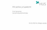 HIV-potilas ja tupakointi - Arvostaarvosta.fi/wp-content/uploads/2018/02/Virve-Javanainen-HIV-potilas-j… · •tupakoinnin lopettaminen on projekti, johon täytyy valmistautua •repsahdus