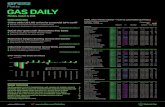 Gas daily - S&P GlobalNYMEX Sept. gas increases as storage concerns grow 10 Regional Gas Markets 11 Gas Daily Supplement Links 15 Final Daily Price Survey - PlattS locationS ($/MMBtu)