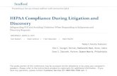 HIPAA Compliance During Litigation and Discoverymedia.straffordpub.com/products/hipaa-compliance-during-litigation … · HIPAA Compliance During Litigation and Discovery ... Knowingly