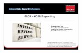 6055 – 6056 Reporting...The ACA created new reporting requirements under section 6055 and 6056 ! The additional reporting is intended to promote transparency with respect to health