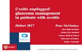 Uveitis unplugged: glaucoma management in patients with ... · Glaucoma and Uveitis Uveitic Glaucoma •responsible for up to 15% vision loss in patients with uveitis •difficult