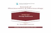Journal of Pharmaceutics & Pharmacology...Journal of Pharmaceutics & Pharmacology Scientist, Par Sterile Products, LLC, USA Citation: Kadare P, Maposa P, Dube A, Maponga CC. Encapsulation